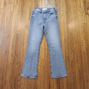 Mother Superior Womens Flared Jeans Size 24 The Hustler Ankle Drawing A Blank
